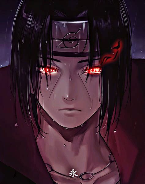 Itachi Akatsuki Itachi Mangekyou Sharingan Itachi Uchiha Art Naruto