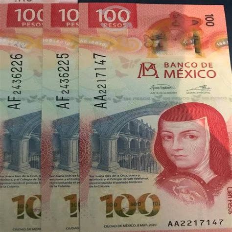 Billetes Pesos Sin Circular Aa Y Af En M Xico Ciudad De Clasf