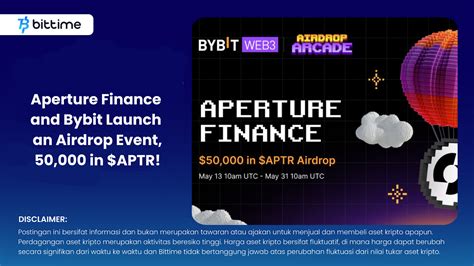 Aperture Finance And Bybit Launch An Airdrop Event 50 000 In APTR