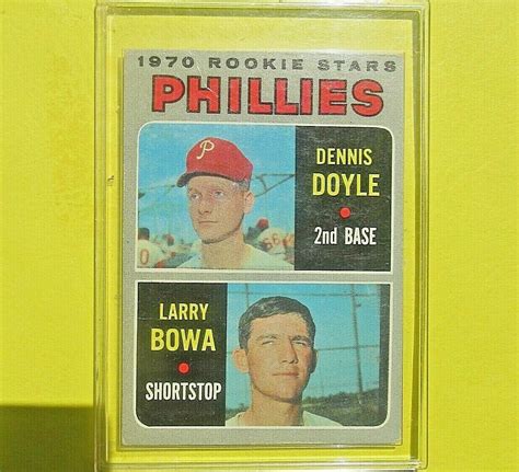 Larry Bowa 1970 Vintage Rookie Topps 53 Philadelphia Phillies Ebay