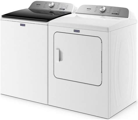 Maytag® Pet Pro White Laundry Pair Bakers Appliance Canada