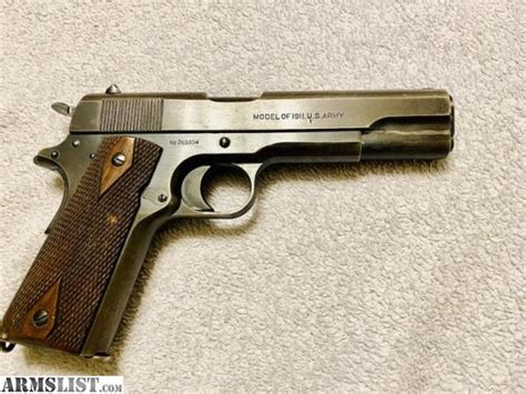 Armslist For Sale Colt 1911 Made In 1918 45 Acp