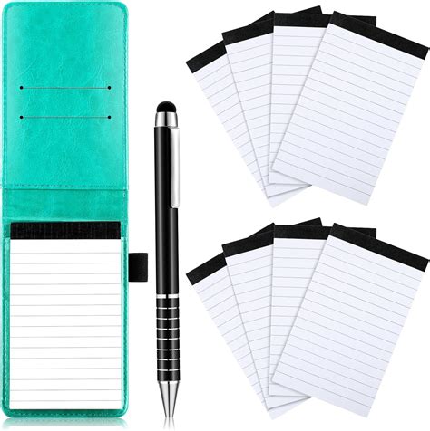 Amazon Outus 10 Pcs Mini Pocket Notepad Holder Set Included Mini