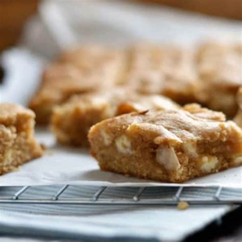 White Chocolate Macadamia Nut Blondies Rogers Foods