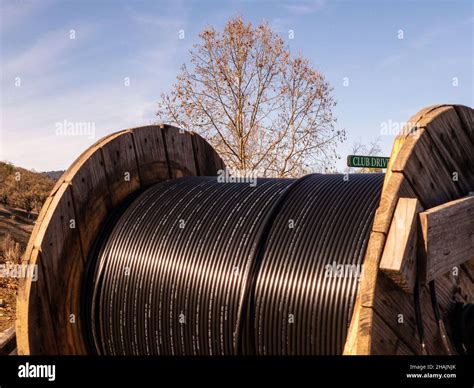 view   cable push pull rod stock photo alamy