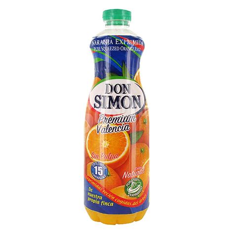 Don Simón DON simon Zumo refrigerado exprimido de naranja sin pulpa DON