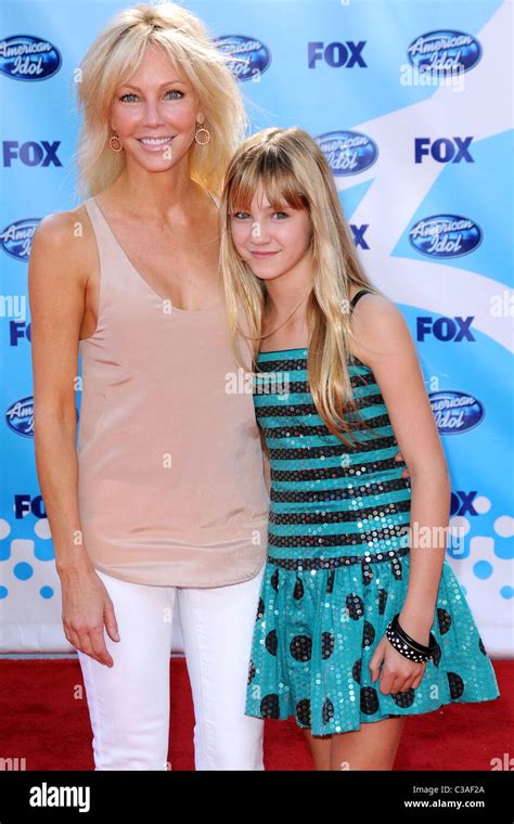 Heather Locklear Et Sa Fille Ava Sambora La Saison 8 D American Idol