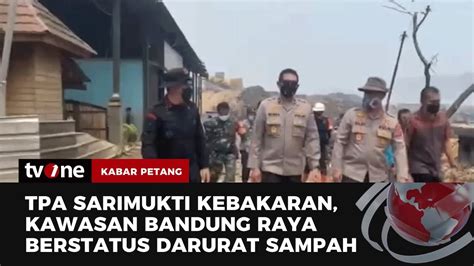 Hampir Dua Pekan Kebakaran TPA Sarimukti Belum Padam Kabar Petang