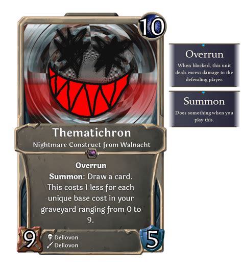 [standard Update] Thematichron 1 Atk Overrun R Collectivecg