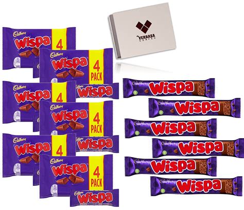 Buy Verbasa Cadbury Wispa 4 Pack 948g Cadbury Wispa 36g 12 Full