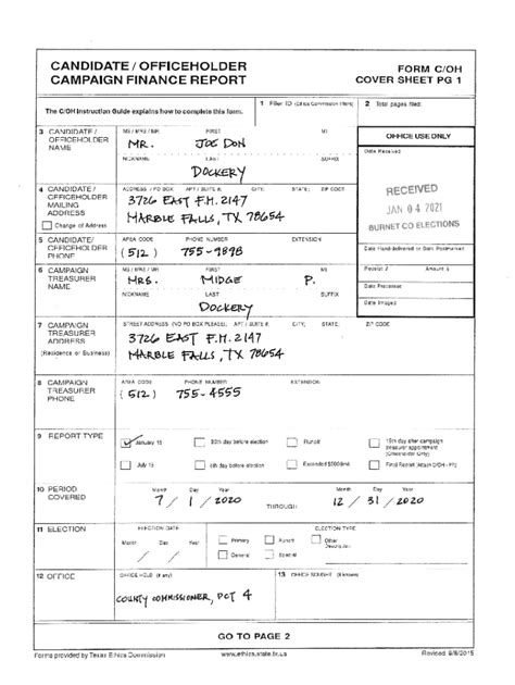 Fillable Online The C OH Lnstruction Guide Explains Fax Email Print