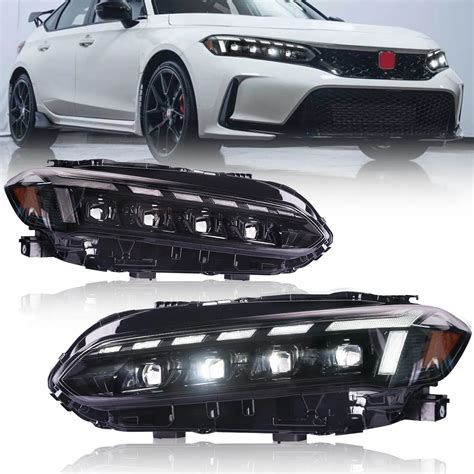 Archaic Full Led Headlight For 11th Gen Honda Civic Sedan Hatchback