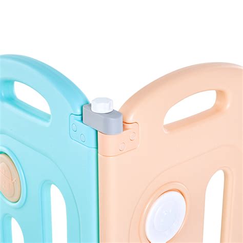 Baby Vivo Parc Bébé Barrière Sécurité Pliable Plastique Enfant