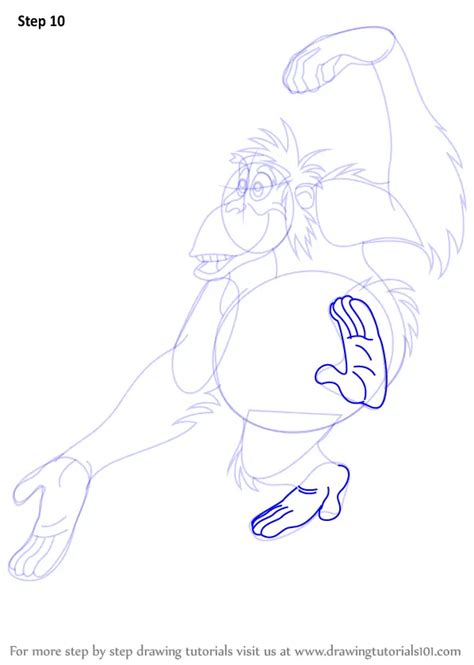 Learn How To Draw King Louie From The Jungle Book The Jungle Book