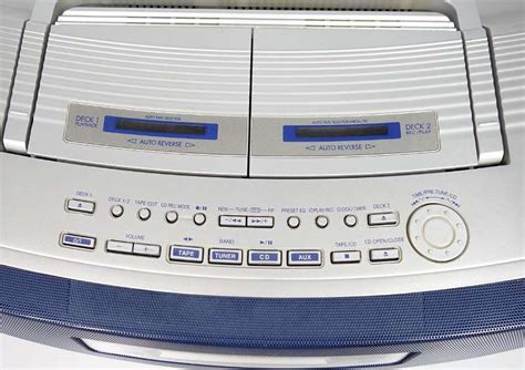 Panasonic Rx Ed Tragbarer Cd Player Radio Cassette Recorder