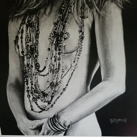 Janis Joplin STANDING NUDE By Bradford John Salamon 1996 Rare