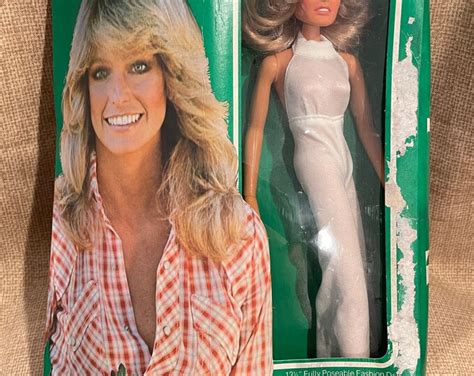 Vintage Farrah Fawcett Doll In Box Inch Poseable Etsy