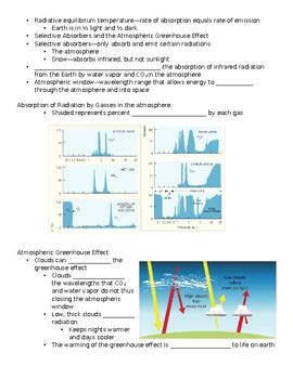 Meteorology Weather Climate Chapter Guided Notes By T Burds Tpt