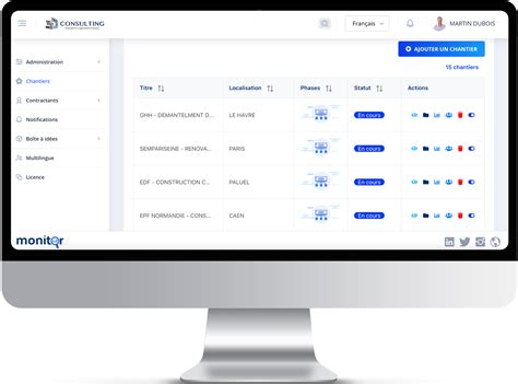 Logiciel Monitor l assistant digital de chantier avis prix et démo