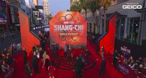 Marvel Returns To The Red Carpet Ahead Of Shang Chi And The Legend Of