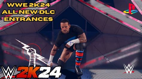 CM Punk Is Back In WWE 2K24 ECW Punk Pack All Entrances YouTube