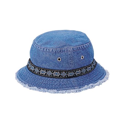 Mega Cap 7871 Denim Washed Bucket Hat 4 90 Headwear