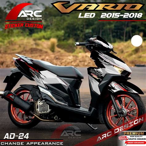 Newest Decal Sticker Honda Vario 125 150 Led 2015 2016 2017 2018