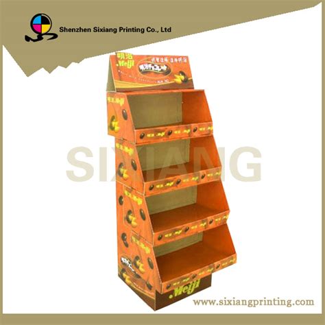 Floor Cardboard Display Stands For Chewing Gumchina Sx Price Supplier