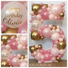 Ideas De N Meros Y Letras Rellenos De Globos Globos Decoraciones