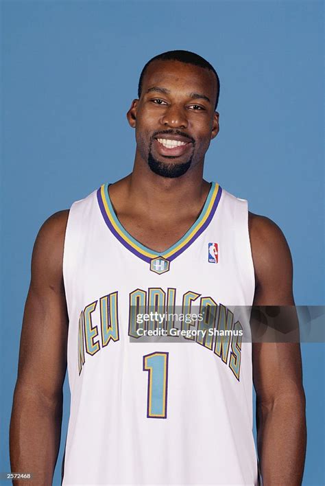 Baron Davis Of The New Orleans Hornets Poses For A Portrait During