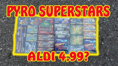 Weco Pyro Superstars Aldi S D Youtube