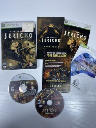 Clive Barker S Jericho Special Edition Xbox 360 Steel Book