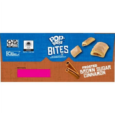 Pop Tarts Bites Frosted Brown Sugar Cinnamon Tasty Filled Pastry Bites