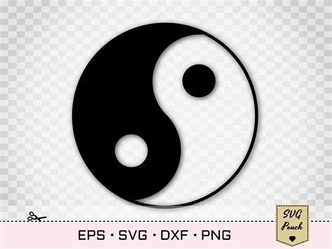 Ying Yang Sign Svg Cut Files Design Bundles