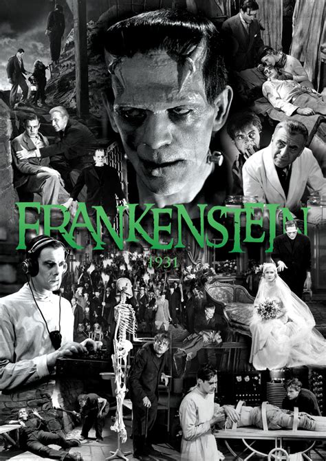 Frankenstein 1931 Signed With Free Art Print Classic Monsters Shop