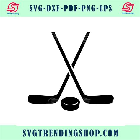 Hockey Sticks Svg Free Trending Svg Sport Svg Puck Svg Artofit