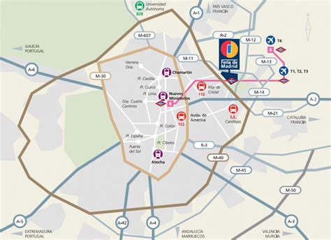Ifema De Madrid Mapa Mapa De Ifema De Madrid España