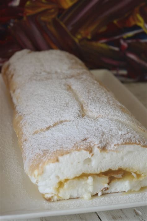 Cozinhar Os Anjos Torta De Claras Recheada Doce De Ovos