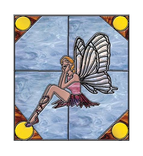 Faux Stained Glass Fairy Stock By Viktoria Lyn On Deviantart