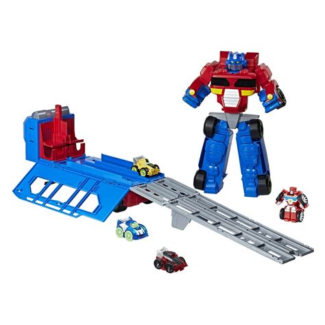 Playskool Heroes Transformers Rescue Bots Flip Racers Optimus Prime