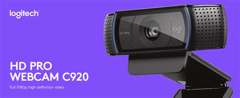 Amazon Logitech Hd Pro Webcam C Widescreen Video Calling And