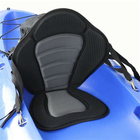 Comfortable Kayak Boat Seat Backrest Cushion Adjustable Padded Eva