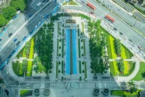 Der Warteraum an der Himmelsbrücke der Petronas Zwillingstürme in Kuala