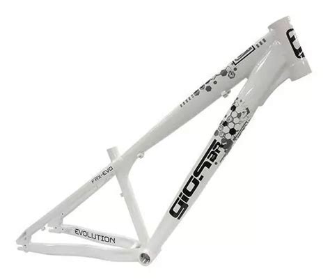 Quadro Giosbr Frx Evo Branco Freeride Parcelamento Sem Juros