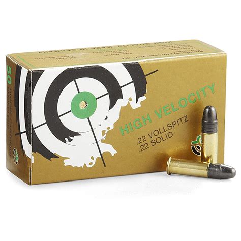 50 Rounds Sk Rimfire 22lr 40 Grain Lrn High Velocity Ammunition 421178 22lr Ammo At