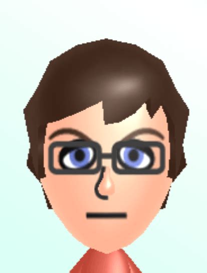 I Tried Recreating Scotts Mii This Is A Closeup Does It Look Good