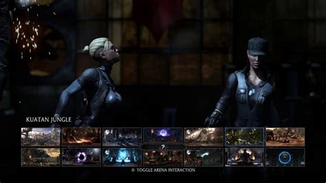 Mortal Kombat X Cassie Cage Vs Sonya Blade Youtube