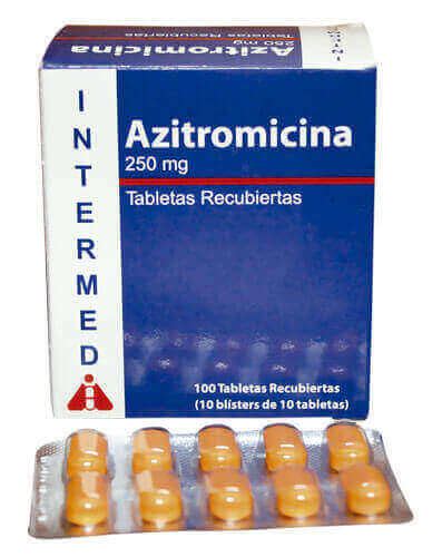 Azitromicina 250 Mg Tabletas Recubiertas USP UNIMARK S A