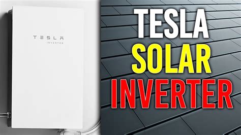 Tesla Solar Inverter Everything You Should Know YouTube