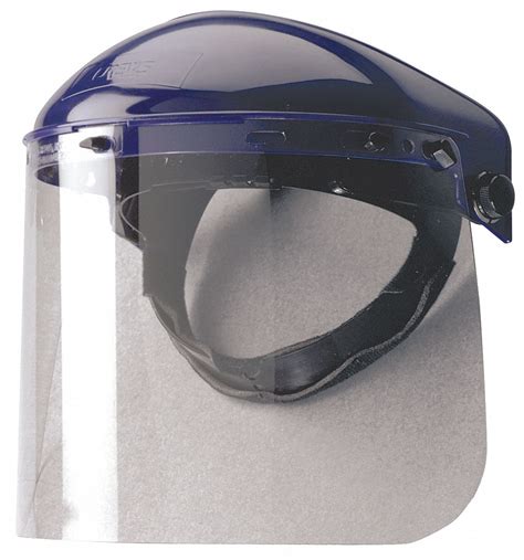 Mcr Safety Faceshield Visor For Use With Crews Headgear 2elr4 181540 Grainger